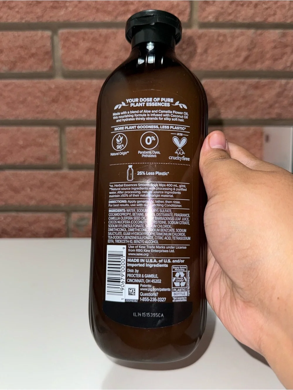 Herbal Essences Coconut Oil Hydrate Shampoo - Brown